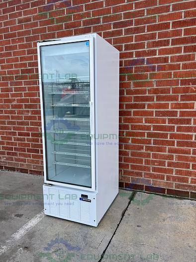 Used MB Master Bilt BMG-23P Glass Door Commercial Refrigerator 20.8 Cu, Ft