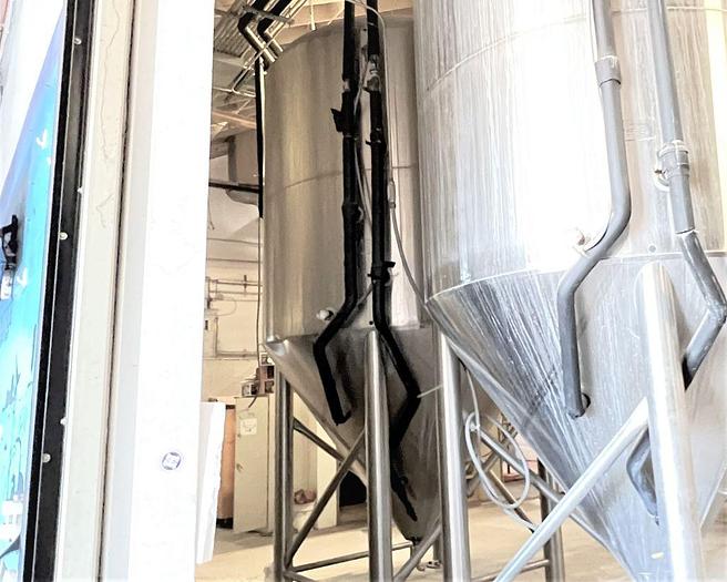 Used Tank, 3,100 Gallon, S/st, Jkt, 100 BBL Fermenting Tank, JVNW #C744694