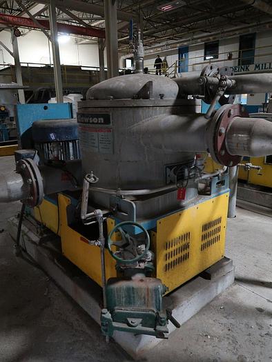 Used BLACK CLAWSON ULTRA -V100 TERTIARY PRESSURE SCREEN 60HP