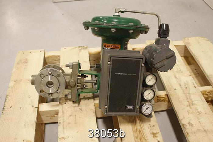 Used Fisher V150 1" Vee Ball Valve #38053