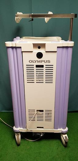 Used Olympus Workstation 260 mit Lichtquelle CLV-260 Steuerungseinheit Lucera CV-260 Tastatur MAJ-1536