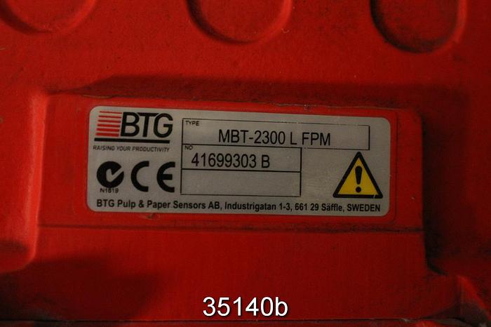 Used BTG MBT-2300 L FPM Blade Type Consistency Transmitter #35140