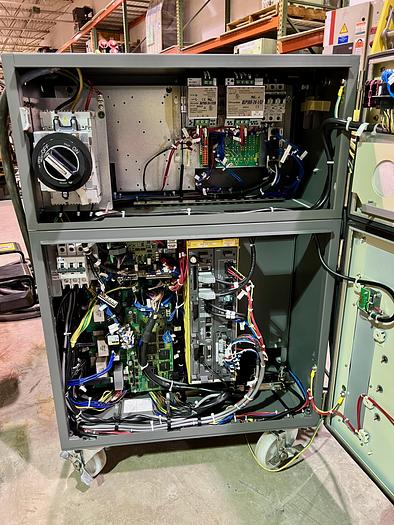 Used VERY LOW HOUR FANUC R2000iB/210F WITH R30iB CONTROLLER, TESTED AND CLEANED, 251 HOURS