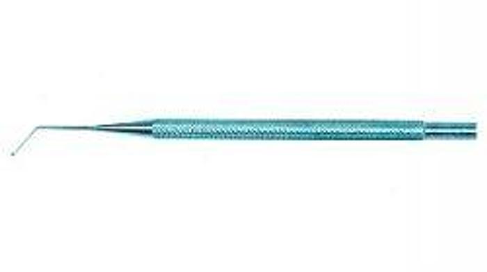 Used Ophthalmic Hook Iris Hirschman Titanium 115mm weiss
