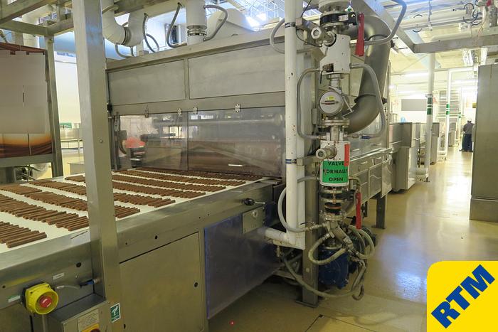 Used Enrobing Line, Cooling Tunnels & Temperers