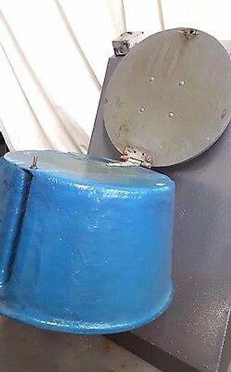 Used TUMBLER WITH HEATERS - Dry Parts with Corn Cob or Saw Dust Self Dumping Tub