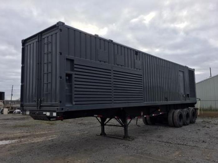 Used 2.04 MW 2002 Used Cummins QSK60G6 Diesel Generator