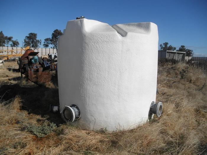 Used Tank, 1,300 Gallon, PET, 6' X 6.5', Chilled Water, (2) #S741498