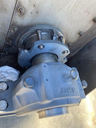 Used Mixer, Ribbon, 210 Cubic Feet, Stainless Steel, 30 HP, Double Ribbon #S744804