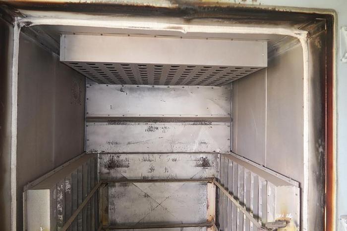 Used 48"W x 72"H x 48"L, Precision Quincy, Gas Fired Walk-In Oven, 1000°F