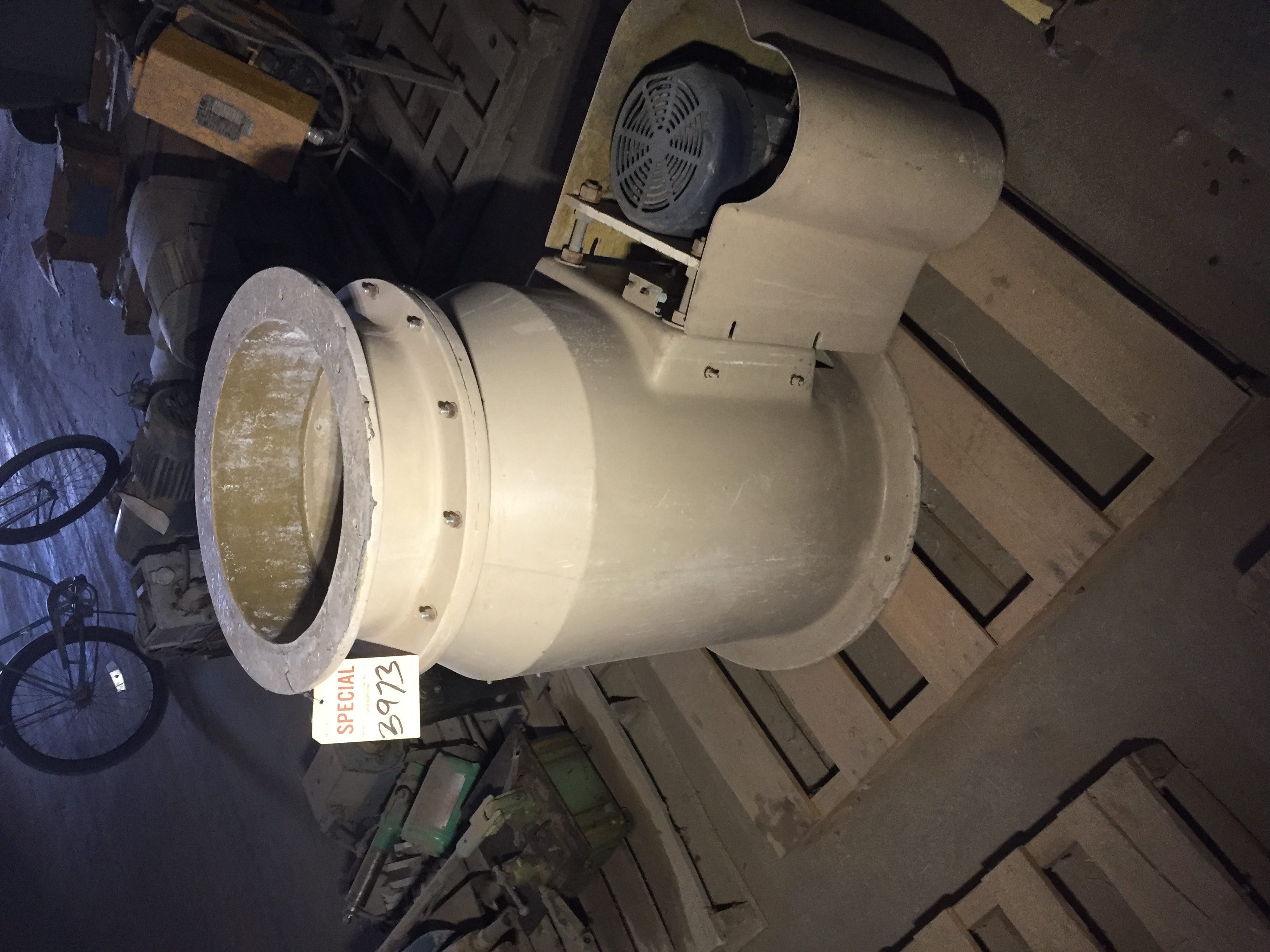 Used Harrington Fiberglas Turbine Blower