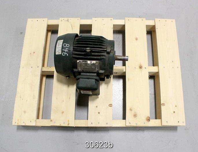 Used Toshiba B0034FLF10MHD02 3 hp AC-Motor #30623