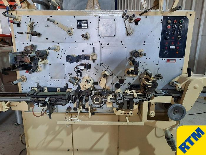 Used (4) LOESCH Logomat CHEWING GUM STICKPACK WRAPPERS