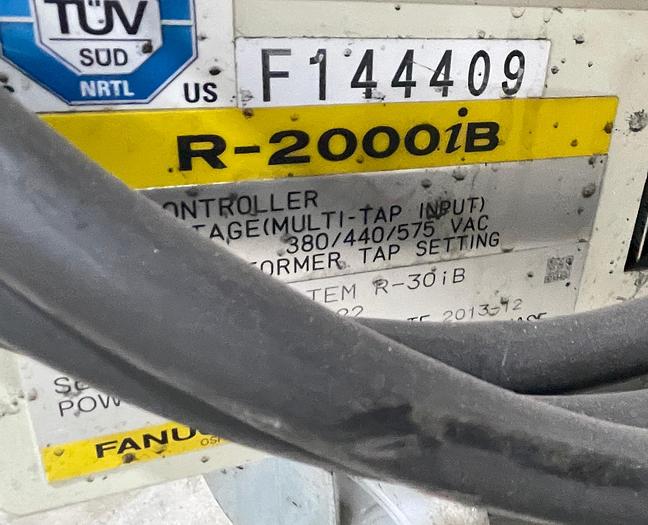 Used FANUC R2000iB/210F 6 AXIS ROBOT WITH R30iB CONTROLLER