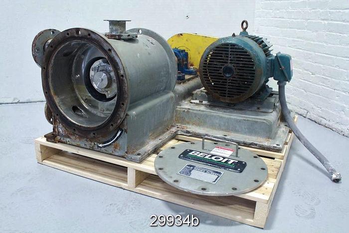 Used Beloit MR-8 Horizontal Pressure Screen with 0.016" Slots #29934