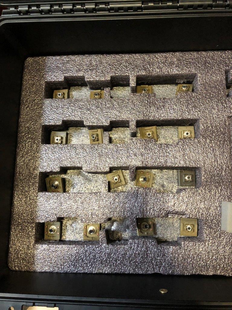 Used Delta Edge DE8000 7X7 BGA Test Handler Change Kit