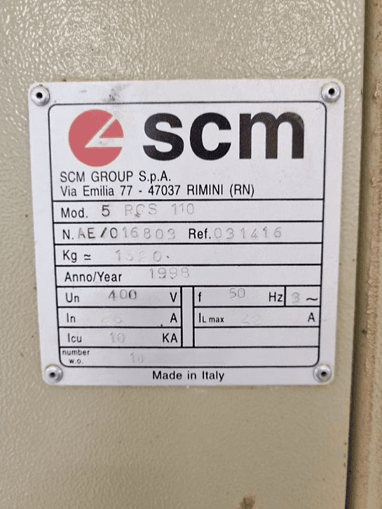 Used SCM Sandya 5 - Wide belt sander - 1998