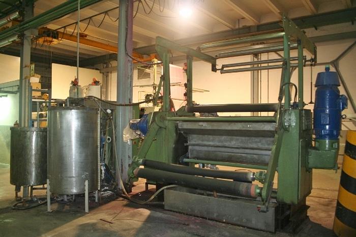 Used KUSTERS PAD BATCH dyeing padder 1600 mm