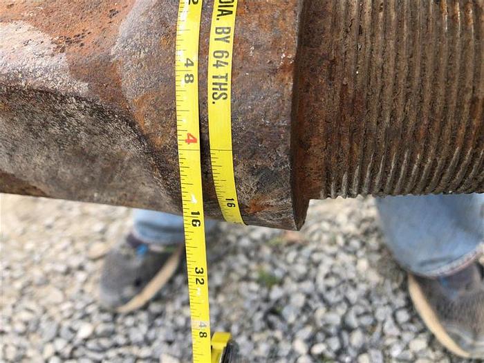 Used 13'-10" L x 3-7/8" to 4-5/16" OD Drill Stem