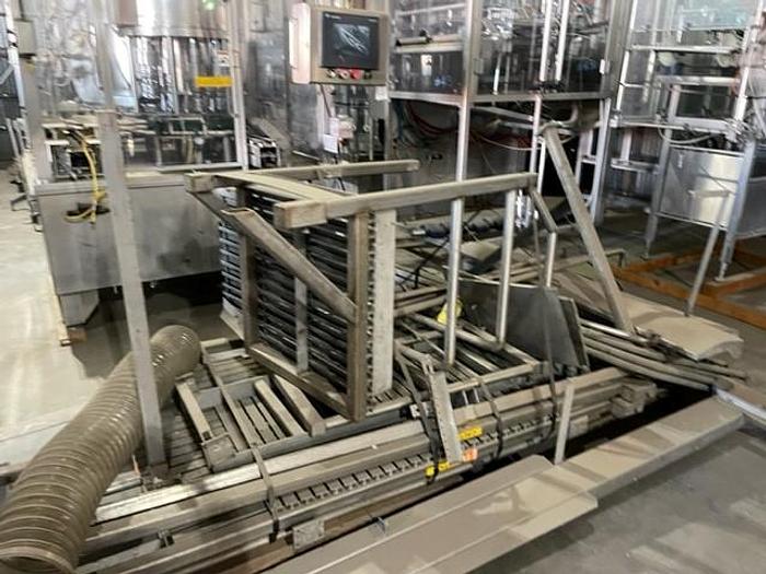 Used 2003 Fowler Zalkin 10 Head Rotary Capper