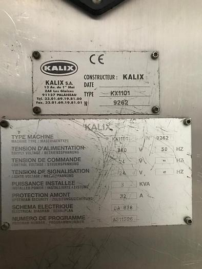 Used Kalix KX1101 Metal Tube Filler