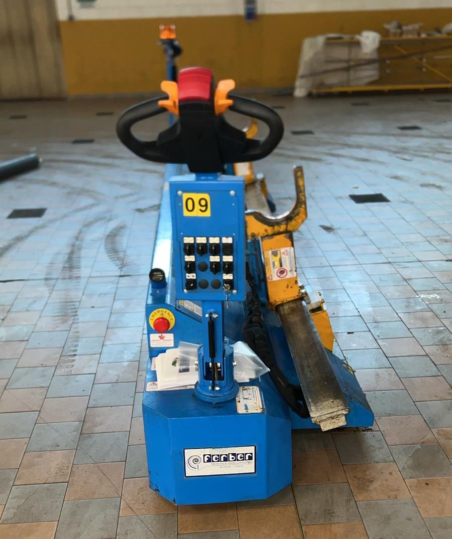 Usato CARRELLO PORTA SUBBI ELETTRICO FERBER ET-2001 ALTEZZA 400 cm #A 224