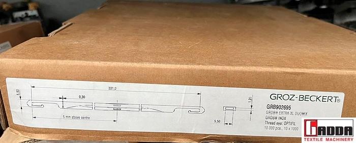 MAGLIE PER LICCI GROZ BECKERT EXTRA XL DUOMIX INOX #A 203