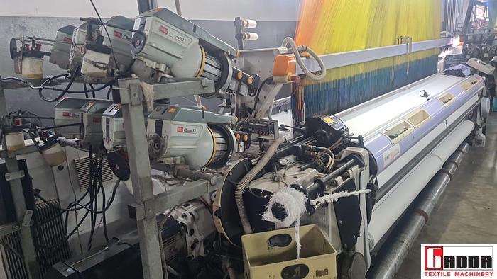 Used 10 SOMET ALPHA PGA JACQUARD STAUBLI 340 cm & 170 cm #S0 536