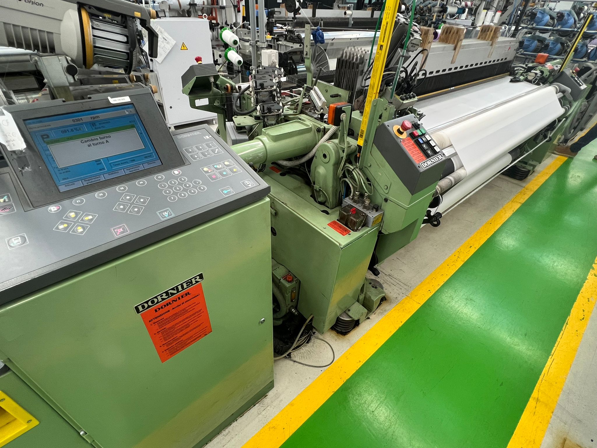 Usato DORNIER HTVS 230 cm RATIERA STAUBLI #DO 296