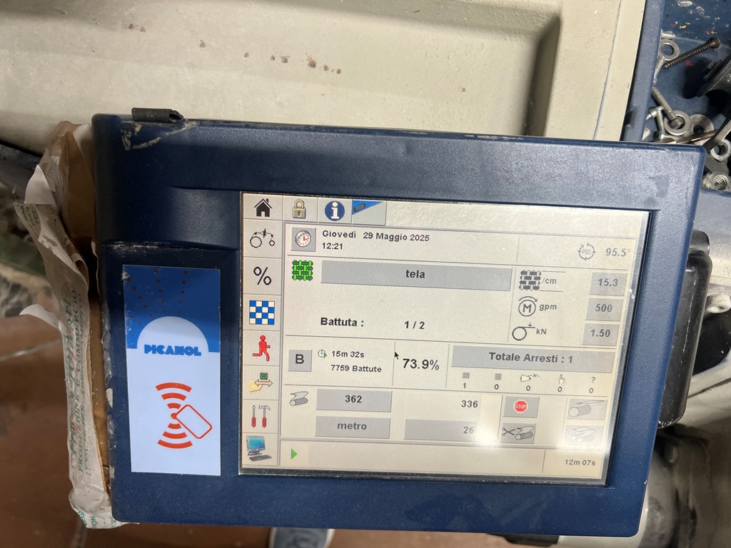 Used PICANOL OPTIMAX 220 cm RATIERA STAUBLI #PI 231