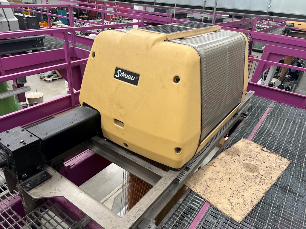 Used NUOVO PIGNONE FAST-T 190 cm JACQUARD STAUBLI CX 880/2688 JC5 #NP 324