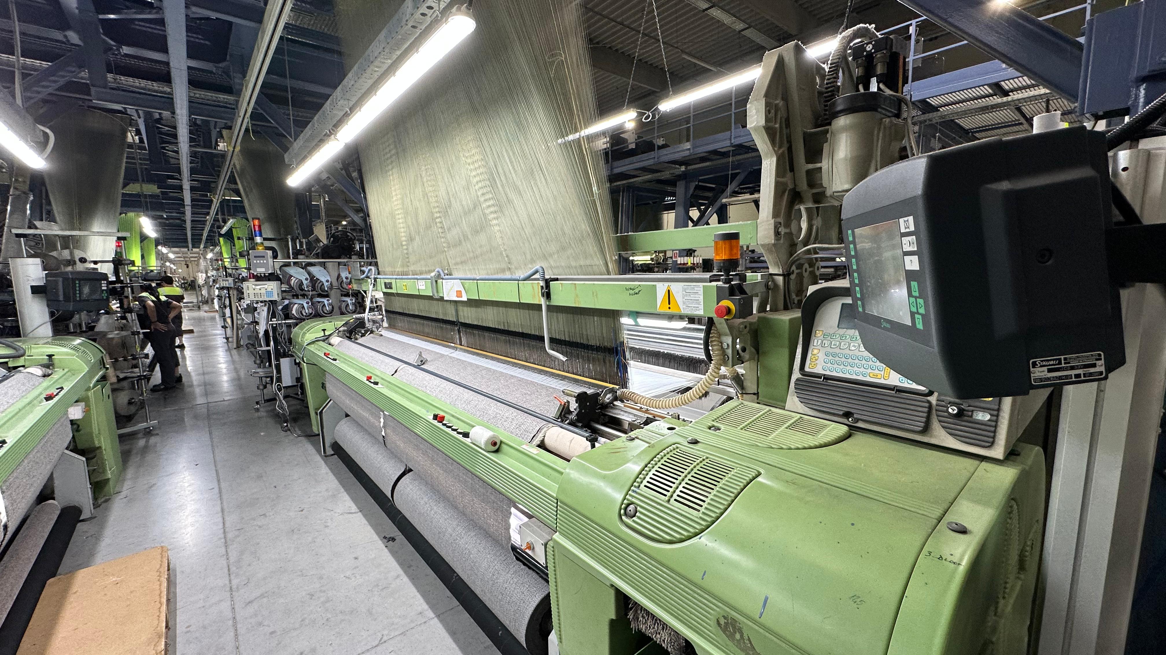 Used SOMET SUPER EXCEL 340 cm JACQUARD STAUBLI LX 3201/5120 JC5 #SO 551