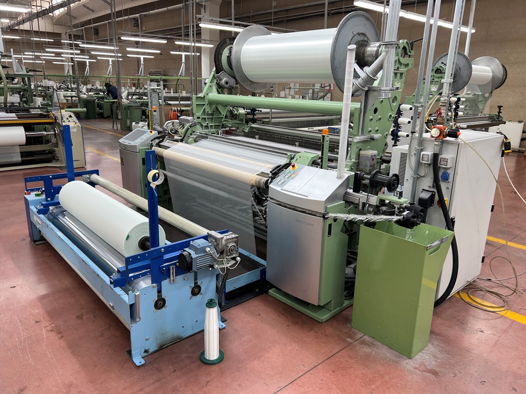 Usato DORNIER AWS EASYLENO 190 cm PER FIBRA DI VETRO #DO 288