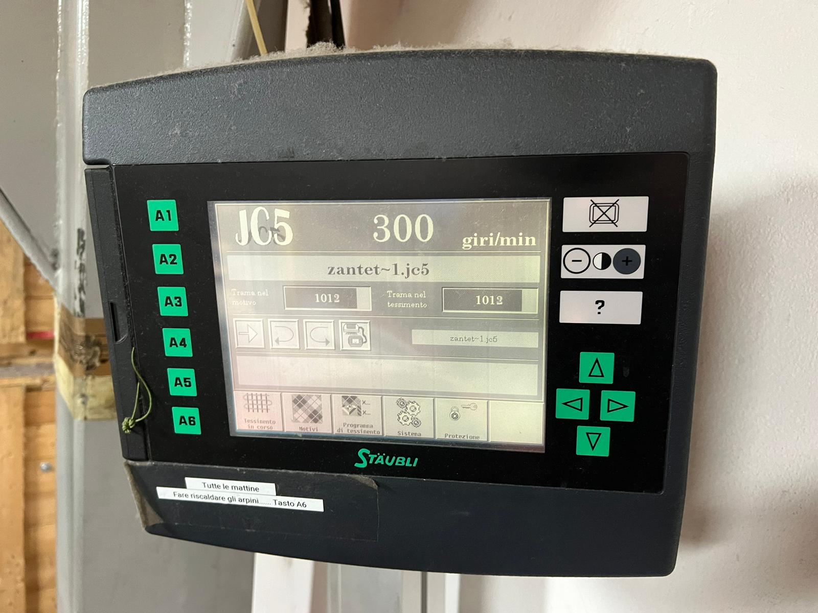 Used PICANOL GAMMAX 190 cm JACQUARD STAUBLI CX 880/2688 JC 5 #PI 230