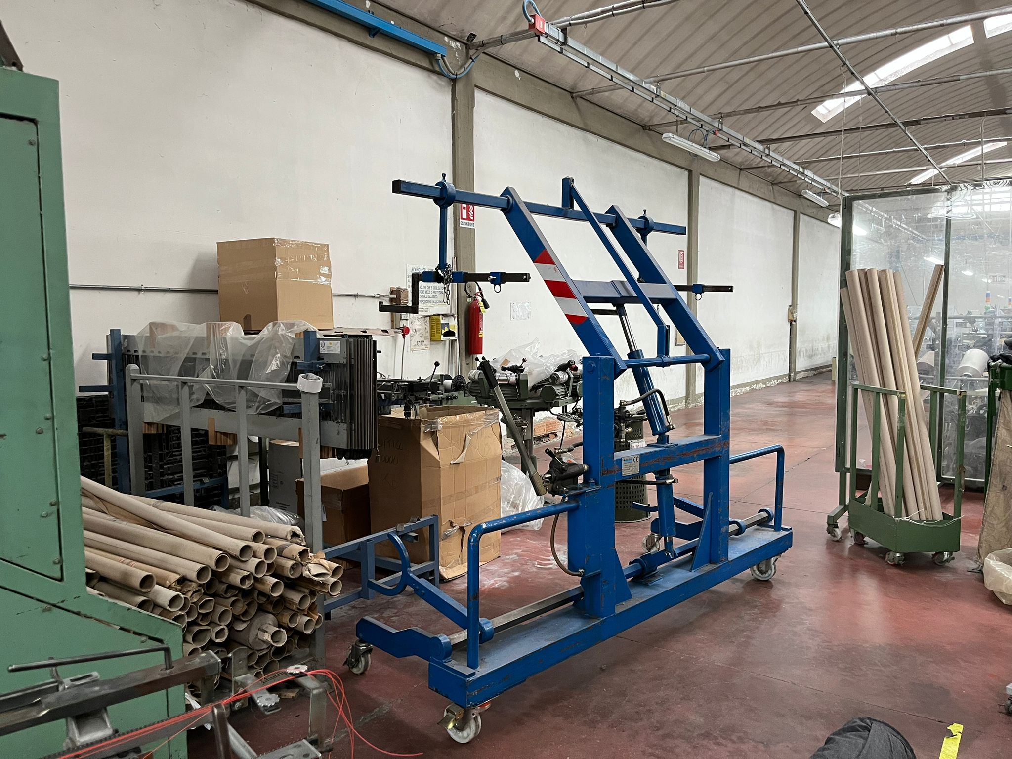 Used CARRELLO PORTA SUBBI E PORTA QUADRI LICCIATE #TC 164