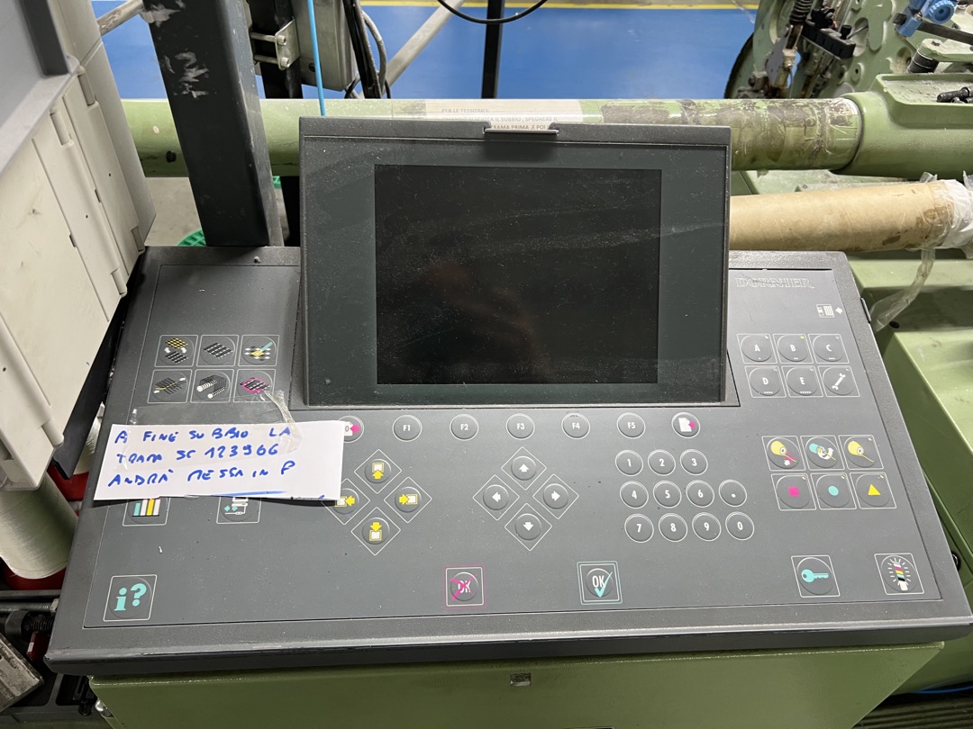 Used DORNIER PTS 2/E 290 cm CAM MOTION PER TESSUTI TECNICI #DO 290