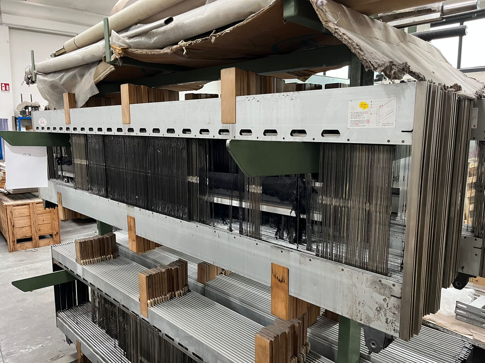 Used QUADRI LICCI - HEALD FRAMES PER SOMET 210 cm #A 223