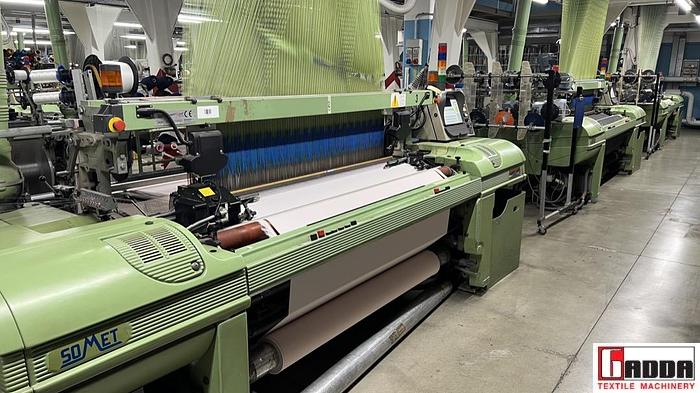 Used SOMET SUPER EXCEL 190 cm JACQUARD STAUBLI CX 880/2688 #SO 511
