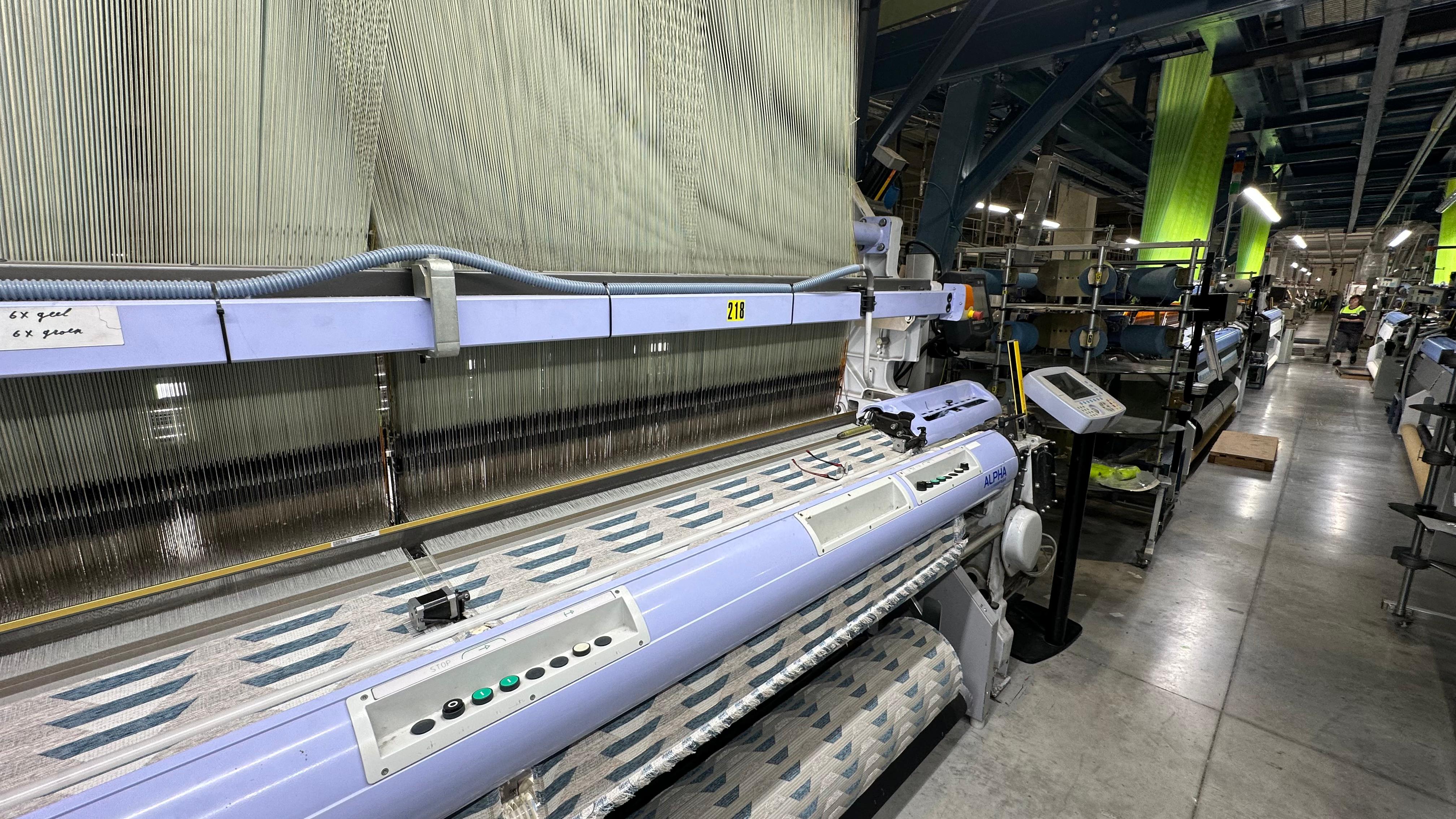 Used SOMET ALPHA PGA 340 CM JACQUARD STAUBLI LX 3202/6144 JC6 #SO 550