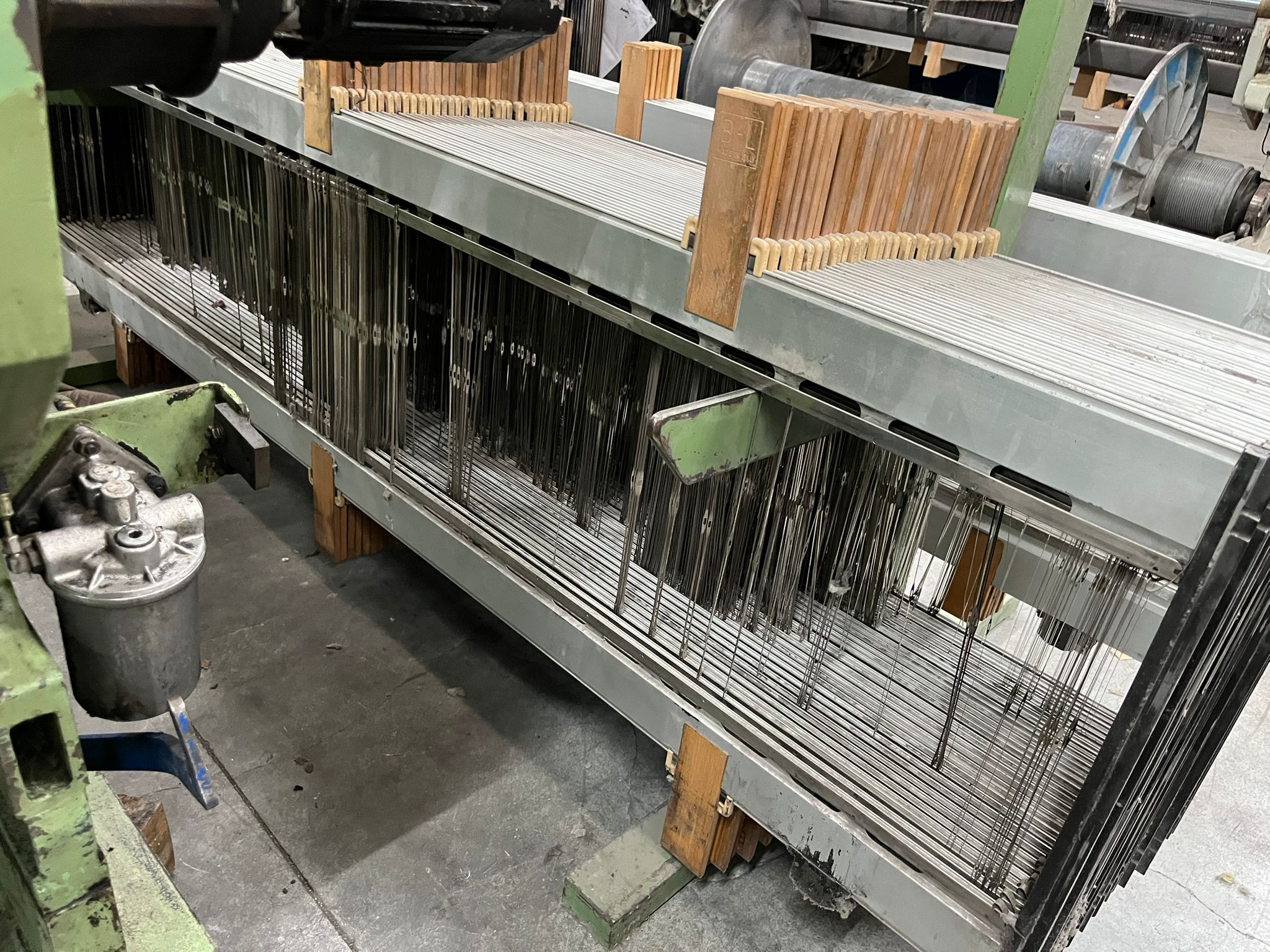Used QUADRI LICCI PER TELAIO SOMET EXCEL ALTEZZA 210 cm (maglie 38 cm) #A 228