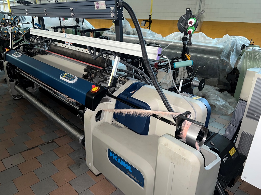 Used PICANOL OPTIMAX-I 220 cm RATIERA #PI 239