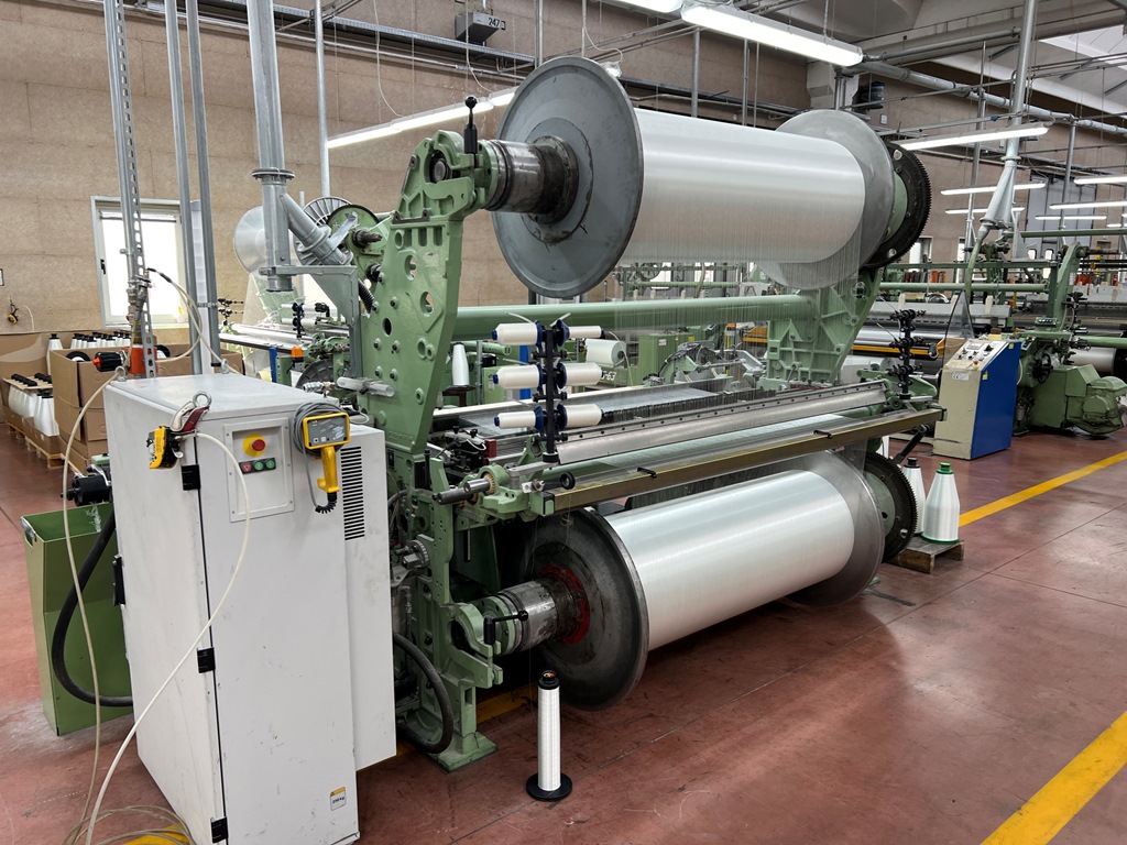 Usato DORNIER AWS EASYLENO 190 cm PER FIBRA DI VETRO #DO 288