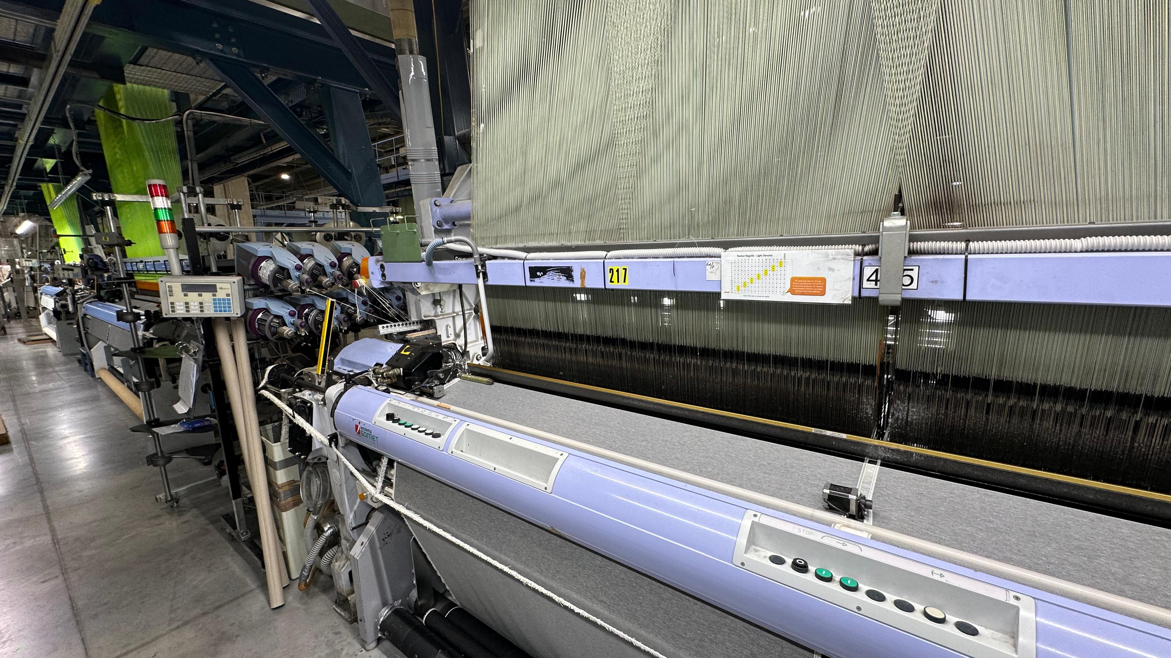 Used SOMET ALPHA PGA 340 CM JACQUARD STAUBLI LX 3202/6144 JC6 #SO 550