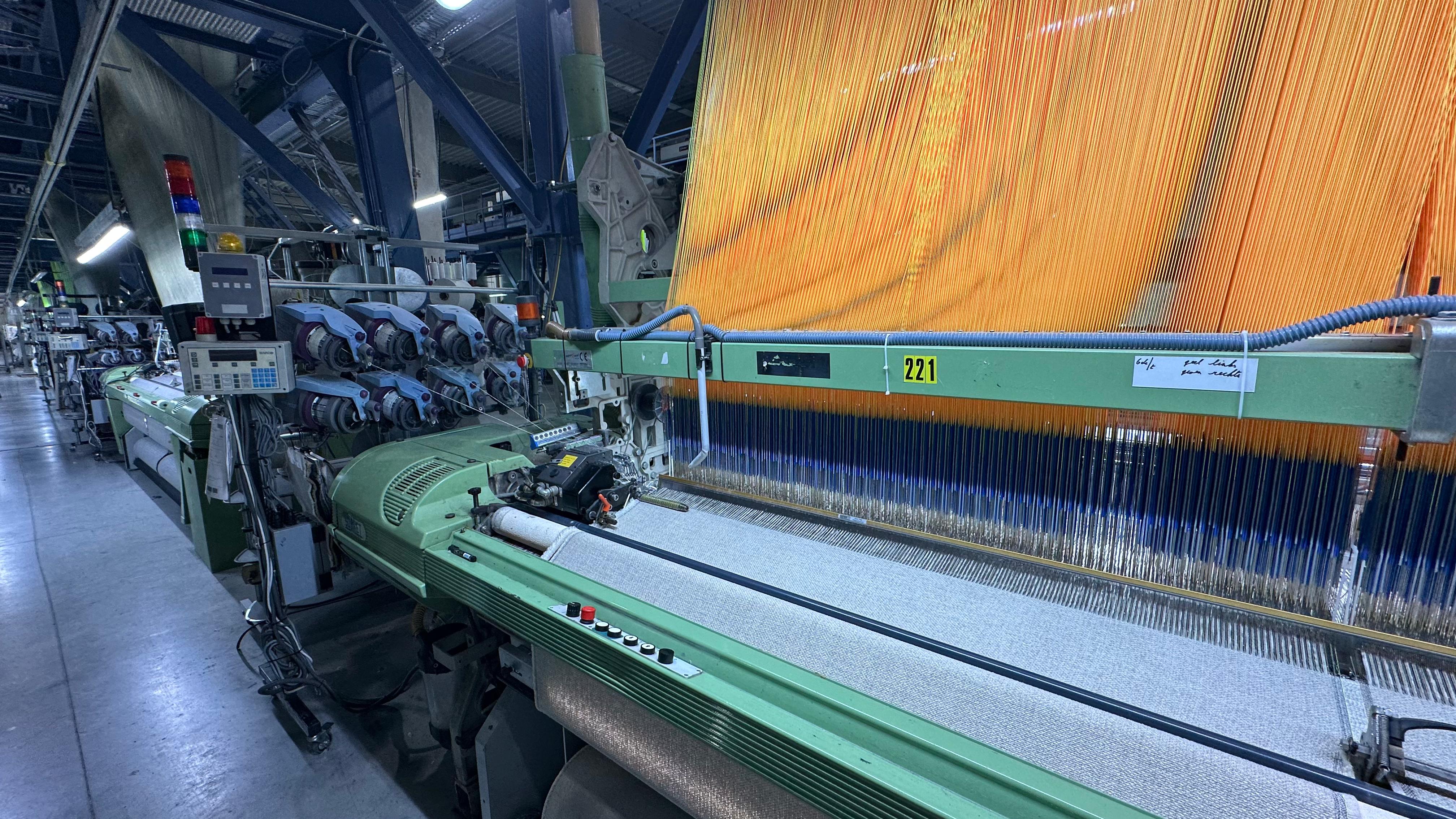 Used SOMET SUPER EXCEL 340 cm JACQUARD STAUBLI LX 3201/5120 JC5 #SO 551