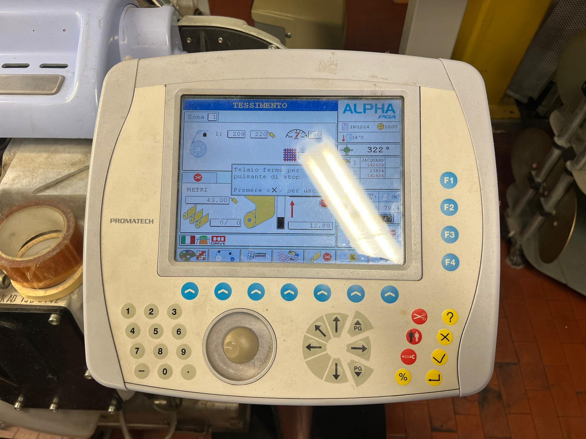 Usato SOMET ALPHA PGA 190 cm JACQUARD BONAS ZJ 2688 #SO 555