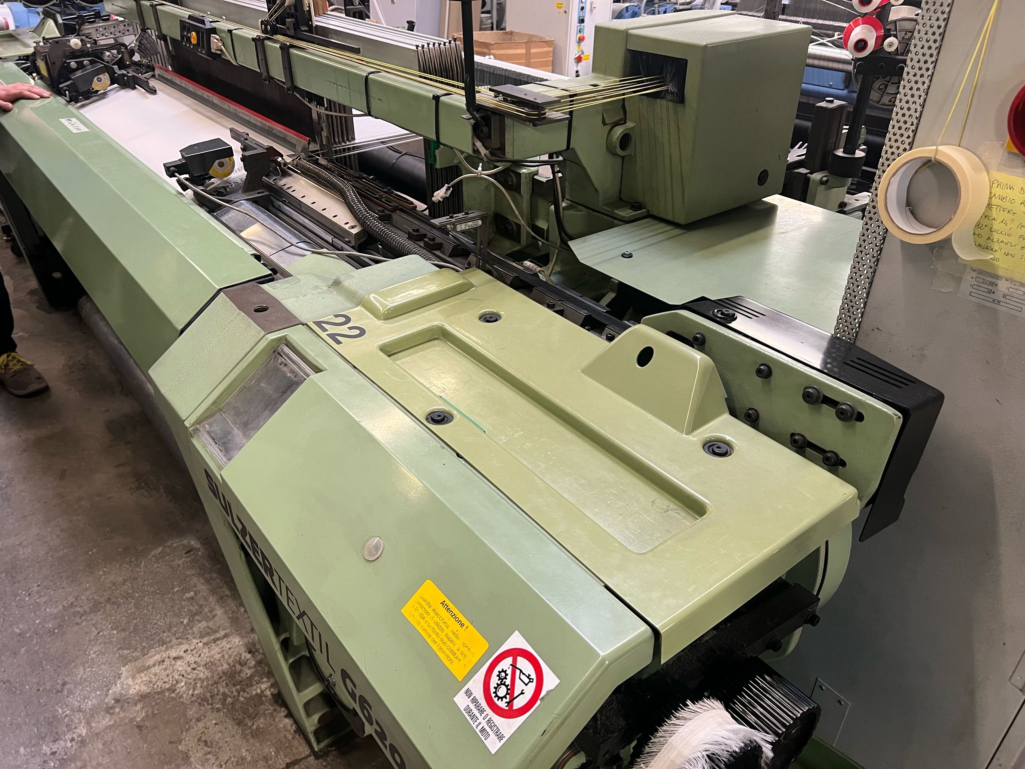 Used SULZER G6200 190 cm RATIERA #SU 190