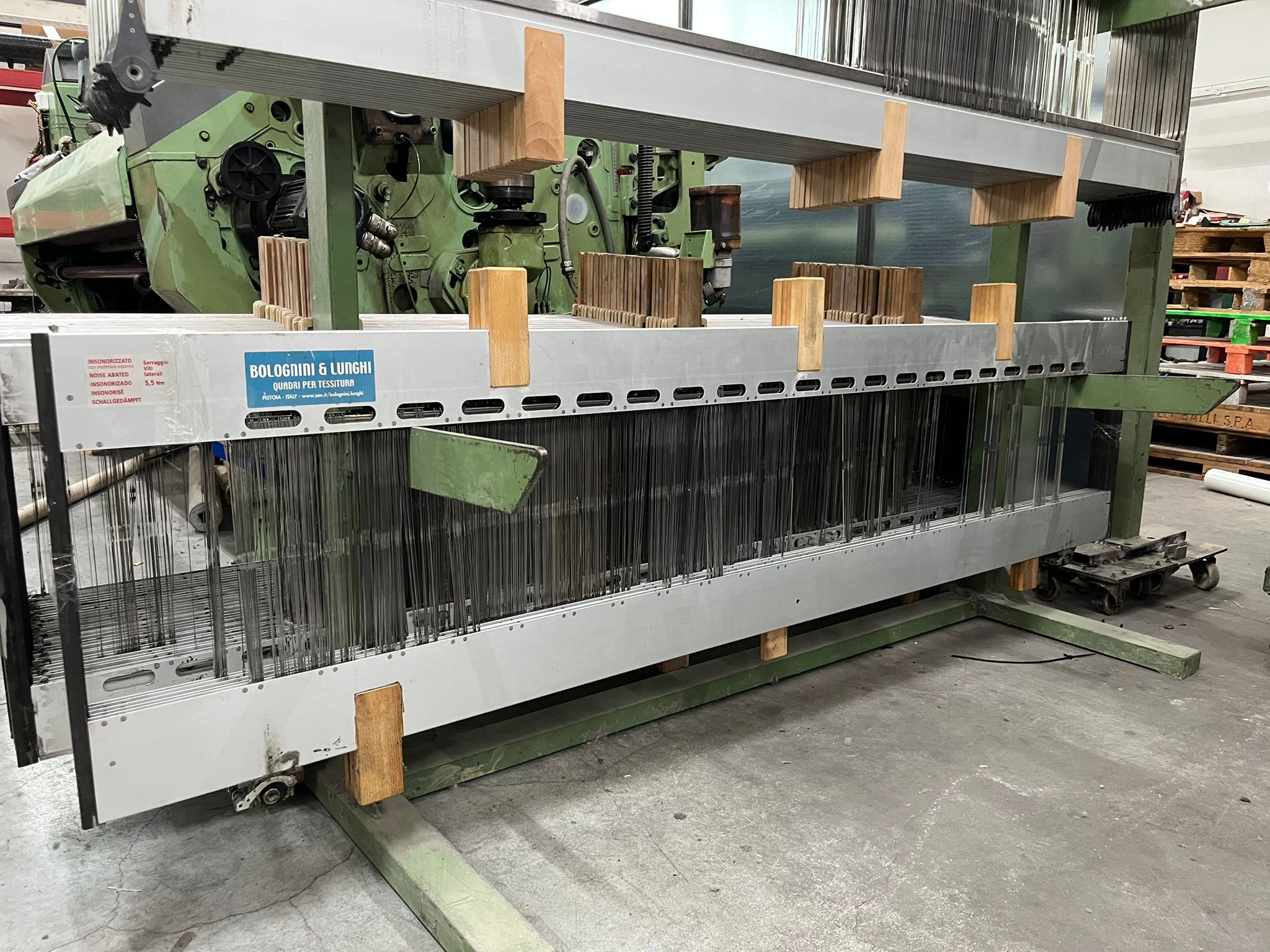 Used QUADRI LICCI PER TELAIO SOMET EXCEL ALTEZZA 210 cm #A 227