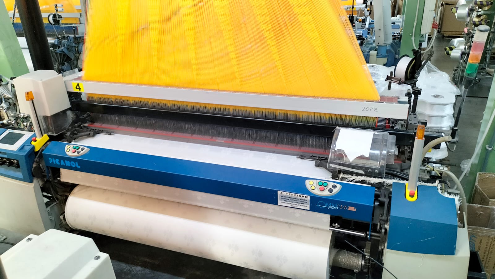 Used PICANOL OMNIPLUS 800 AIRJET 250 cm READY FOR JACQUARD #PI 229