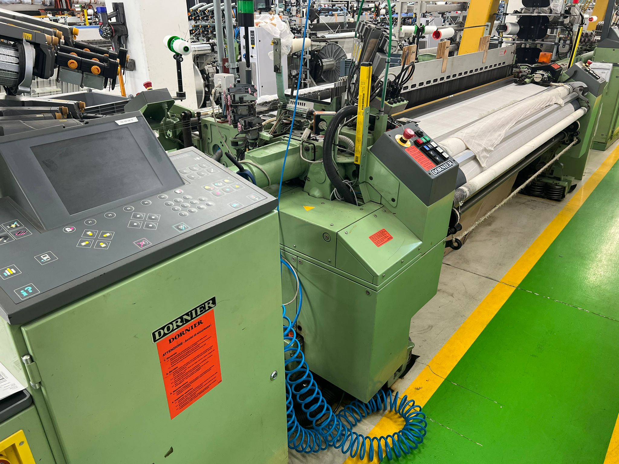 Usato DORNIER PTV 230 cm RATIERA STAUBLI #DO 297