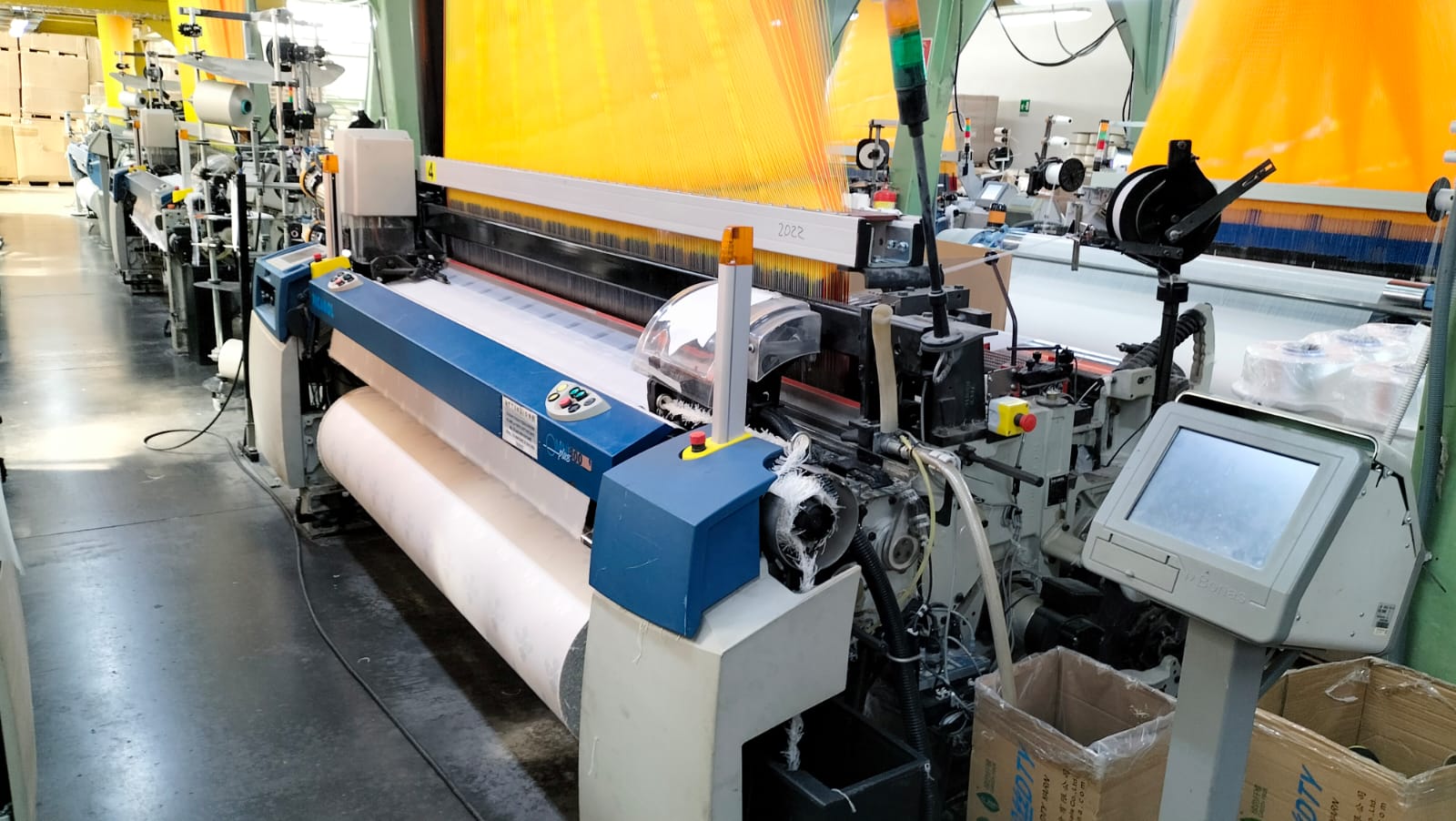 Used PICANOL OMNIPLUS 800 AIRJET 250 cm READY FOR JACQUARD #PI 229